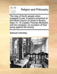 The Duty of God's People When Engaged in War. a Sermon Preached at the North-Church of Christ in Boston, Sept. 21. to Captain Thomas Stoddard, and His Company; on Occasion of Their Going against the Enemy