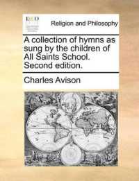 A Collection of Hymns as Sung by the Children of All Saints School. Second Edition.
