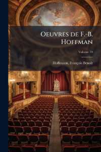 Oeuvres de F.-B. Hoffman; Volume 10