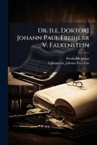 Dr. [i.e. Doktor] Johann Paul Freiherr V. Falkenstein : Sein Leben Und Wirken Nach Seinen Eigenen Aufzeichnungen