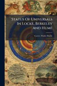 Status of Universals in Locke, Berkeley and Hume
