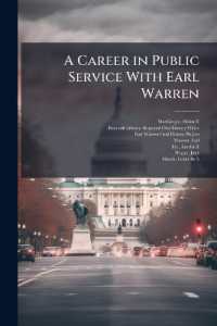 A Career in Public Service with Earl Warren : Oral History Transcript / and Related Material, 1969-1973