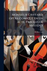 Monsieur Griffard; opéra comique en un acte. Paroles de Mestépès