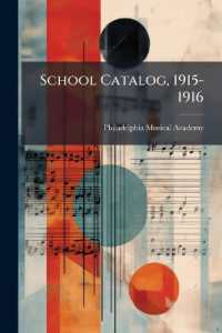 School Catalog, 1915-1916