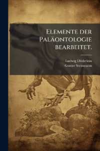 Elemente der Paläontologie bearbeitet.