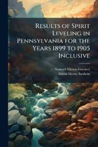 Results of Spirit Leveling in Pennsylvania for the Years 1899 to 1905 Inclusive