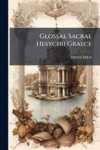 Glossae Sacrae Hesychïi Graece