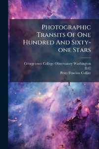 Photographic Transits of One Hundred and Sixty-one Stars