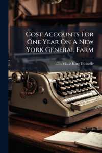 Cost Accounts for One Year on a New York General Farm