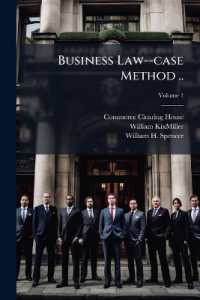 Business Law--case Method ..; Volume 1