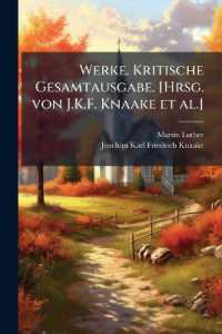 Werke. Kritische Gesamtausgabe. [Hrsg. von J.K.F. Knaake et al.]