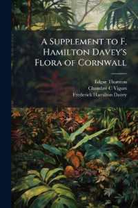 A Supplement to F. Hamilton Davey's Flora of Cornwall