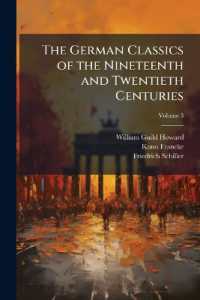 The German Classics of the Nineteenth and Twentieth Centuries : Masterpieces of German Literature Translated into English; Volume 3
