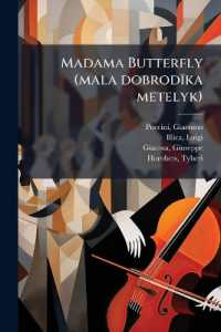 Madama Butterfly (mala dobrodïka metelyk) : IApanska trahedyia v 2-okh dïiakh a 3-okh vidslonakh