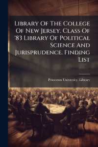 Library of the College of New Jersey. Class of '83 Library of Political Science and Jurisprudence. Finding List