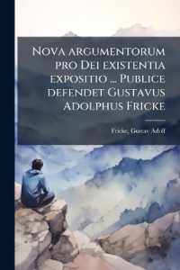 Nova argumentorum pro Dei existentia expositio ... Publice defendet Gustavus Adolphus Fricke
