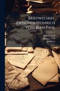 Briefwechsel zwischen Heinrich Voss Jean Paul