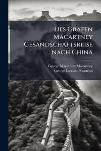 Des Grafen Macartney Gesandschaftsreise nach China