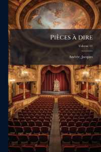 Pièces à dire; Volume 01