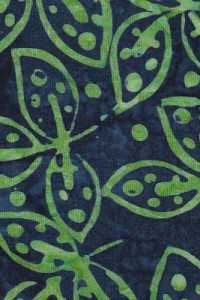 Green Jungle Batik Composition Notebook - Small Unruled Notebook - 6x9 Blank Notebook (Softcover Journal / Notebook / Sketchbook / Diary) (6x9 Blank Softcover Notebook)