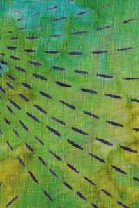 Green Jungle Batik Composition Notebook - Small Unruled Notebook - 6x9 Blank Notebook (Softcover Journal / Notebook / Sketchbook / Diary) (6x9 Blank Softcover Notebook)