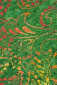 Green Jungle Batik Composition Notebook - Small Unruled Notebook - 6x9 Blank Notebook (Softcover Journal / Notebook / Sketchbook / Diary) (6x9 Blank Softcover Notebook)