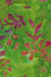 Green Jungle Batik Composition Notebook - Small Unruled Notebook - 6x9 Blank Notebook (Softcover Journal / Notebook / Sketchbook / Diary) (6x9 Blank Softcover Notebook)