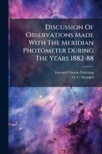 Discussion of Observations Made with the Meridian Photometer during the Years 1882-88