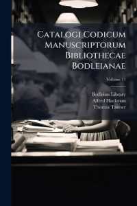Catalogi Codicum Manuscriptorum Bibliothecae Bodleianae; Volume 11