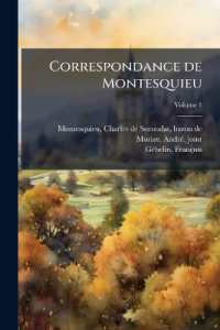 Correspondance de Montesquieu Volume 1