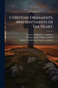 Christian Ornaments, and Sentiments of the Heart. : [three Lines of Verse]