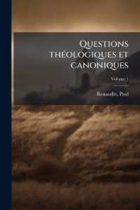 Questions théologiques et canoniques; Volume 1