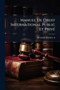 Manuel De Droit International Public Et Privé