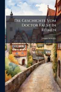Die Geschichte Vom Doctor Faust in Reimen : Nach Dem Unicum Von 1587