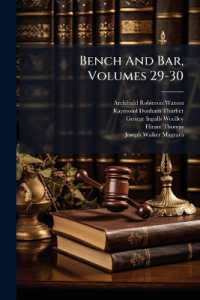 Bench and Bar, Volumes 29-30