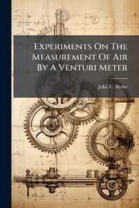Experiments on the Measurement of Air by a Venturi Meter