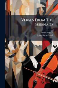 Verses from the Serenade : Operetta in Three Acts