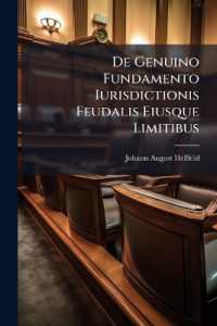 De Genuino Fundamento Iurisdictionis Feudalis Eiusque Limitibus