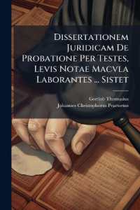 Dissertationem Juridicam De Probatione Per Testes, Levis Notae Macvla Laborantes ... Sistet : Consensu Magnifici Jctorum Ordinis Lipsiensis: Ad D. Xiv Jun. Mdccxxvi