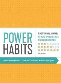 Power Habits : A Motivational Journal to Track Small Changes That Create Big Wins -- Paperback (English Language Edition)