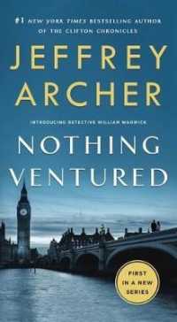 ジェフリー・アーチャー『レンブラントをとり返せ』（原書）<br>Nothing Ventured (William Warwick Novels)