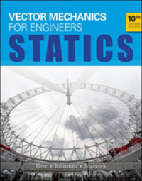Vector Mechanics for Engineers: Statics (in Si Units) -- Paperback / softback