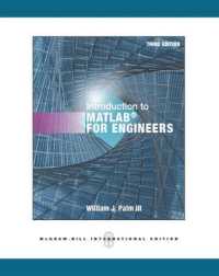 Introduction to Matlab for Engineers -- Paperback / softback （3 ed）