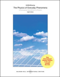 Physics of Everyday Phenomena -- Paperback / softback