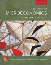 Principles of Microeconomics : A Streamlined Approach (The Mcgraw-hill Series in Economics) （3TH）
