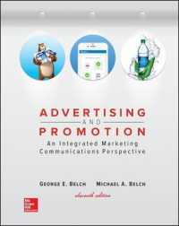 Advertising and Promotion : An Integrated Marketing Communications Perspective (Irwin Marketing) （11 Student）