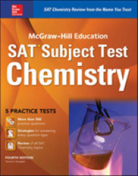 McGraw-Hill Education Sat Subject Test Chemistry (Mcgraw-hill Education Sat Subject Test Chemistry) （4 CSM）
