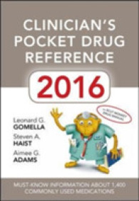 Clinician's Pocket Drug Reference 2016 （7TH）