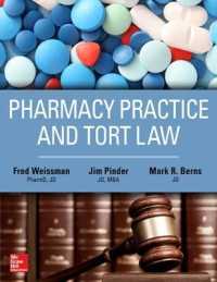 Pharmacy Practice and Tort Law （1ST）