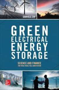 Green Electrical Energy Storage : Science and Finance for Total Fossil Fuel Substitution